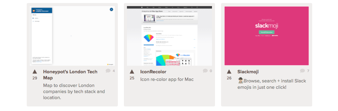 IconRecolor è su ProductHunt e ha ricevuto più di 100 voti!